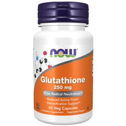 Now Foods Glutathione 250 mg 60 veg kapsułek