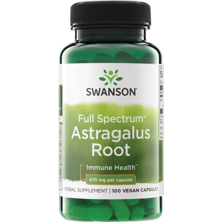 Swanson Astragalus 470 mg 100 kapsułek