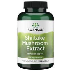 Swanson Shiitake Mushroom Extract 500 mg 120 kapsułek