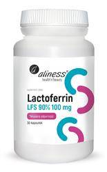 Aliness Laktoferyna LFS 90% 100 mg 30 kapsułek