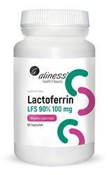 Aliness Laktoferyna LFS 90% 100 mg 60 kapsułek
