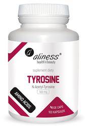 Aliness N-Acetylo L-Tyrozyna (NALT) 500 mg 100 kapsułek vege