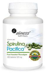 Aliness Spirulina Pacyfica 500 mg 180 tabletek