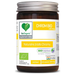 BeOrganic Chrom BIO 100 mcg 100 tabletek