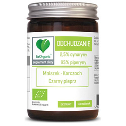 BeOrganic Odchudzanie BIO 400 mg 100 tabletek