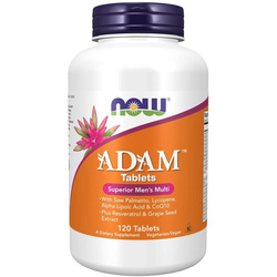 Now Foods Adam Tablets (Multiwitamina i Minerały) 120 tabletek
