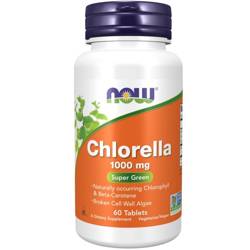 Now Foods Chlorella 1000 mg 60 tabletek