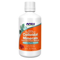 Now Foods Colloidal Minerals Raspberry Liquid 946 ml