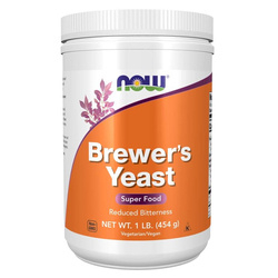 Now Foods Drożdże Piwne (Brewer's Yeast) Puder 454 g