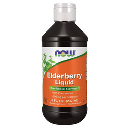 Now Foods Elderberry (Czarny Bez) Liquid 237 ml płyn