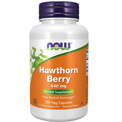 Now Foods Głóg (Hawthorn) 540 mg 100 kapsułek