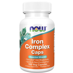 Now Foods Iron Complex Caps 100 kapsułek