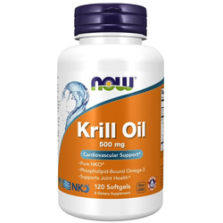 Now Foods Krill Oil Neptune 500 mg 120 kapsułek