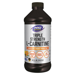 Now Foods L-Karnityna Triple Strength Liquid 473 ml