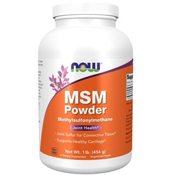 Now Foods MSM Metylosulfonylometan 100% Puder 454 g