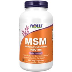 Now Foods MSM Metylosulfonylometan 1000 mg 240 kapsułek