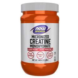 Now Foods Monohydrat Kreatyny Mikronizowany Puder 500 g