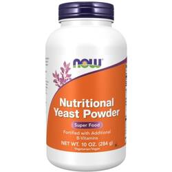 Now Foods Nutritional Yeast Puder 284 g