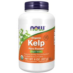 Now Foods Organiczny Kelp (Jod) Puder 227 g