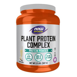 Now Foods Plant Protein Complex Puder Wanilia 907 g