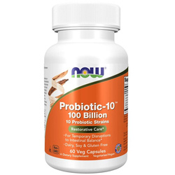 Now Foods Probiotic-10 (100 miliardów) 60 kapsułek