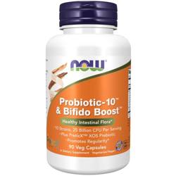Now Foods Probiotic-10 i Bifido Boost 90 kapsułek