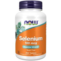 Now Foods Selenium 100 mcg 250 tabletek