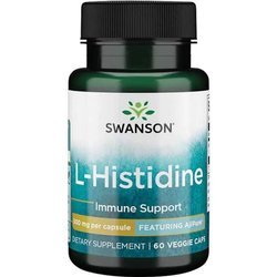 Swanson AjiPure L-Histydyna 500 mg 60 kapsułek