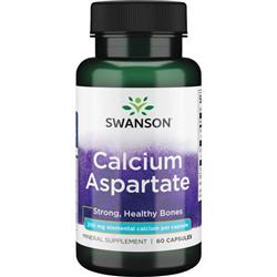 Swanson Asparaginian Wapnia 200 mg 60 kapsułek