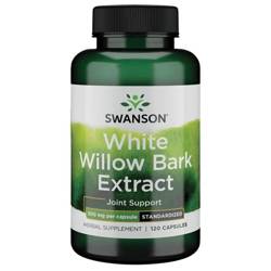 Swanson Biała Wierzba (White Willow) Extract 500 mg 120 kapsułek