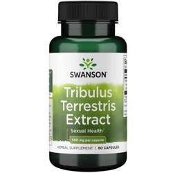 Swanson Buzdyganek (Tribulus Terrestris) Extract 500 mg 60 kapsułek