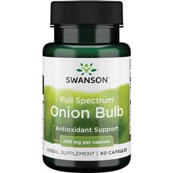 Swanson Cebula (Onion Bulb) 400 mg 60 kapsułek
