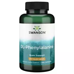 Swanson DL-Fenyloalanina 500 mg 100 kapsułek