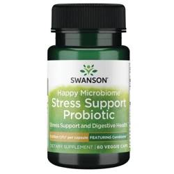 Swanson Happy Microbiome Stress Support Probiotic 60 kapsułek