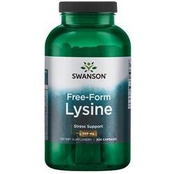 Swanson L-Lizyna 500 mg 300 kapsułek