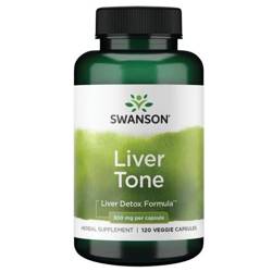 Swanson Liver Tone Detox Formuła 300 mg 120 kapsułek