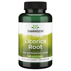 Swanson Lukrecja (Licorice) 450 mg 100 kapsułek