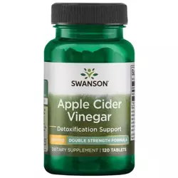Swanson Ocet jabłkowy (Cider Vinegar) Double Strength 200 mg 120 tabletek