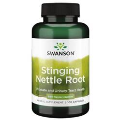 Swanson Pokrzywa (Nettle) Root 500 mg 100 kapsułek