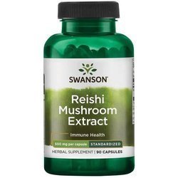 Swanson Reishi Mushroom Extract 500 mg 90 kapsułek
