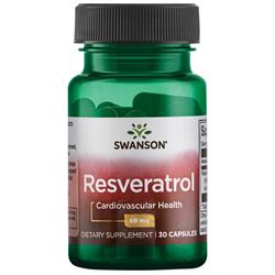 Swanson Resweratrol 50 mg 30 kapsułek