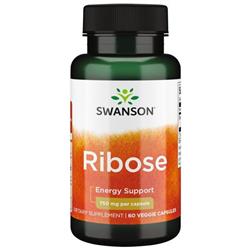 Swanson Ryboza (Ribose) 750 mg 60 kapsułek