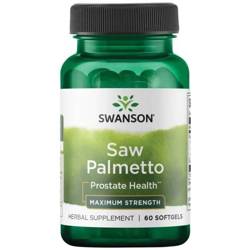 Swanson Saw Palmetto Extract 320 mg 60 kapsułek