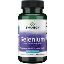 Swanson Selenium L-selenometionina 100 mcg 300 kapsułek