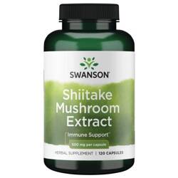 Swanson Shiitake Mushroom Extract 500 mg 120 kapsułek