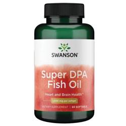 Swanson Super DPA Fish Oil 60 kapsułek