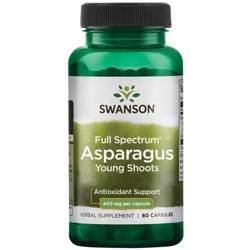 Swanson Szparag (Asparagus) 400 mg 60 kapsułek
