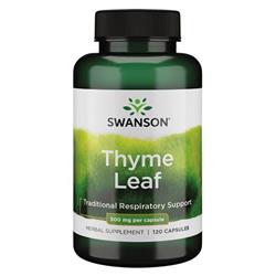 Swanson Tymianek (Thyme Leaf) 500 mg 120 kapsułek