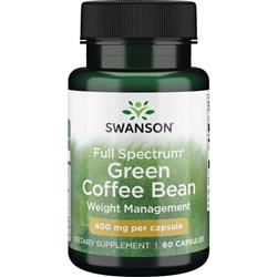 Swanson Zielona Kawa (Green Coffee) 400 mg 60 kapsułek